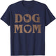Funny Dog Mom Beagle Dogs Owners Gift Beagles Lovers Gift Women T-Shirt - T-Shirt | Navy