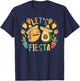 Funny Cinco De Mayo Taco Avocado Mexican Party Let's Fiesta T-Shirt - T-Shirt | Navy