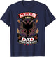 Albanian Father's day Skenderbeg Albania proud Albanian Dad T-Shirt - T-Shirt | Navy