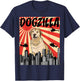 Funny Retro Japanese Dogzilla Labrador Retriever Dog T-Shirt - T-Shirt | Navy