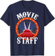 Movie Party Shirt - Movie Night Shirt - Movie Birthday T-Shirt - T-Shirt | Navy