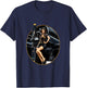 Pinup Girl Warbird Military Aircraft Aviation T-Shirt - T-Shirt | Navy