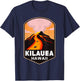 Kilauea Hawaii Volcanoes National Park Volcano Women T-Shirt - T-Shirt | Navy