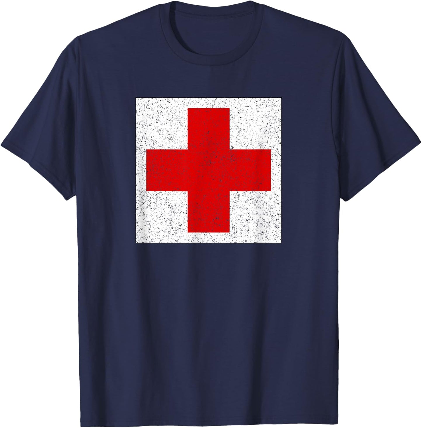 Classic Medic First Aid Symbol Army Combat Medic Specialist T-Shirt - T-Shirt | Navy