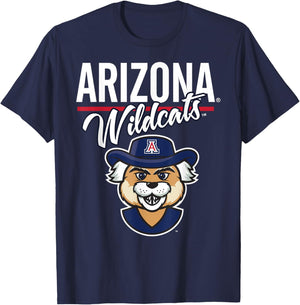 Arizona Wildcats Mascot Officially Licensed T-Shirt - T-Shirt | Navy
