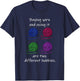 Buying Yarn Different Hobbies Knitting Crochet Funny Gift T-Shirt - T-Shirt | Navy