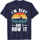 Cool Kayak Art Women Kayaker Rowing Boating Kayaking T-Shirt - T-Shirt | Navy