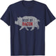 LCHF Lazy Keto Body by Bacon Keto Low Carb High Fat - Adults - Black - Small - Short Sleeve - Classic Fit T-Shirt - T-Shirt | Navy
