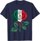 Mexico Flag Mexican Pride Mexican Roots Mexican Flag T-Shirt - T-Shirt | Navy