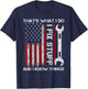 That's What I Do I Fix Stuff And I Know Things Funny Men T-Shirt - T-Shirt | Navy