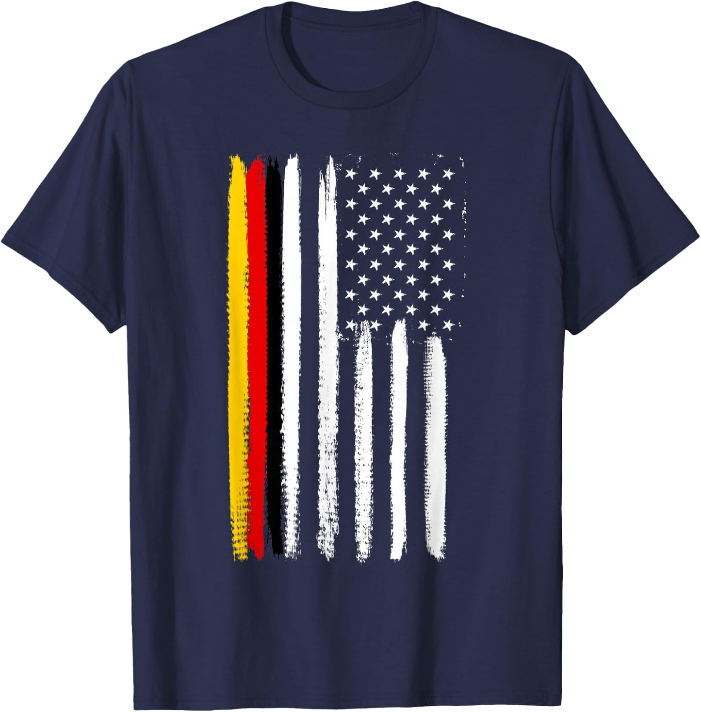 German American Flag Oktoberfest Women Men T-Shirt - T-Shirt | Navy