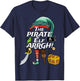 The Pirate Elf ARRGH Matching Family Christmas Pirate T-Shirt - T-Shirt | Navy