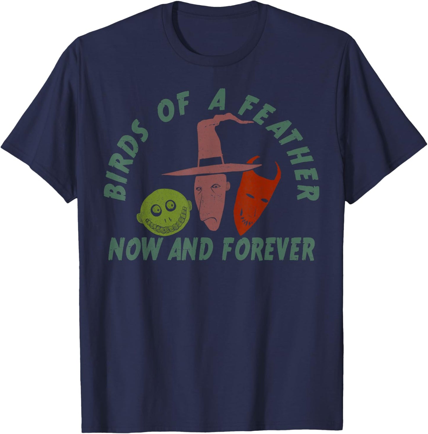 Disney The Nightmare Before Christmas Lock Shock and Barrel T-Shirt - T-Shirt | Navy
