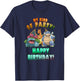 Pokémon Birthday Group My Kind of Party Rainbow Text T-Shirt - T-Shirt | Navy