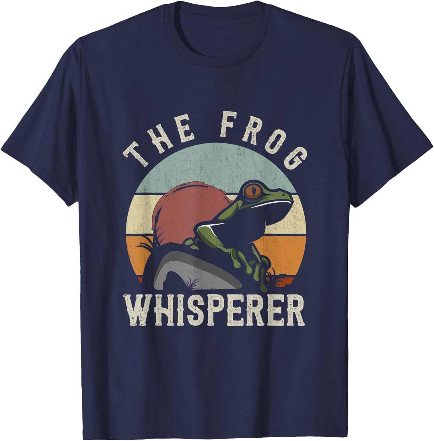 The Frog Whisperer Frog T-Shirt - T-Shirt | Navy