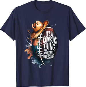It's A Cowboy Thing You Wouldn't Understand Men Texas Pride T-Shirt - T-Shirt | Navy