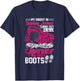 My Knight In Shining Heavy Equipment Operator Wife Women T-Shirt - T-Shirt | Navy