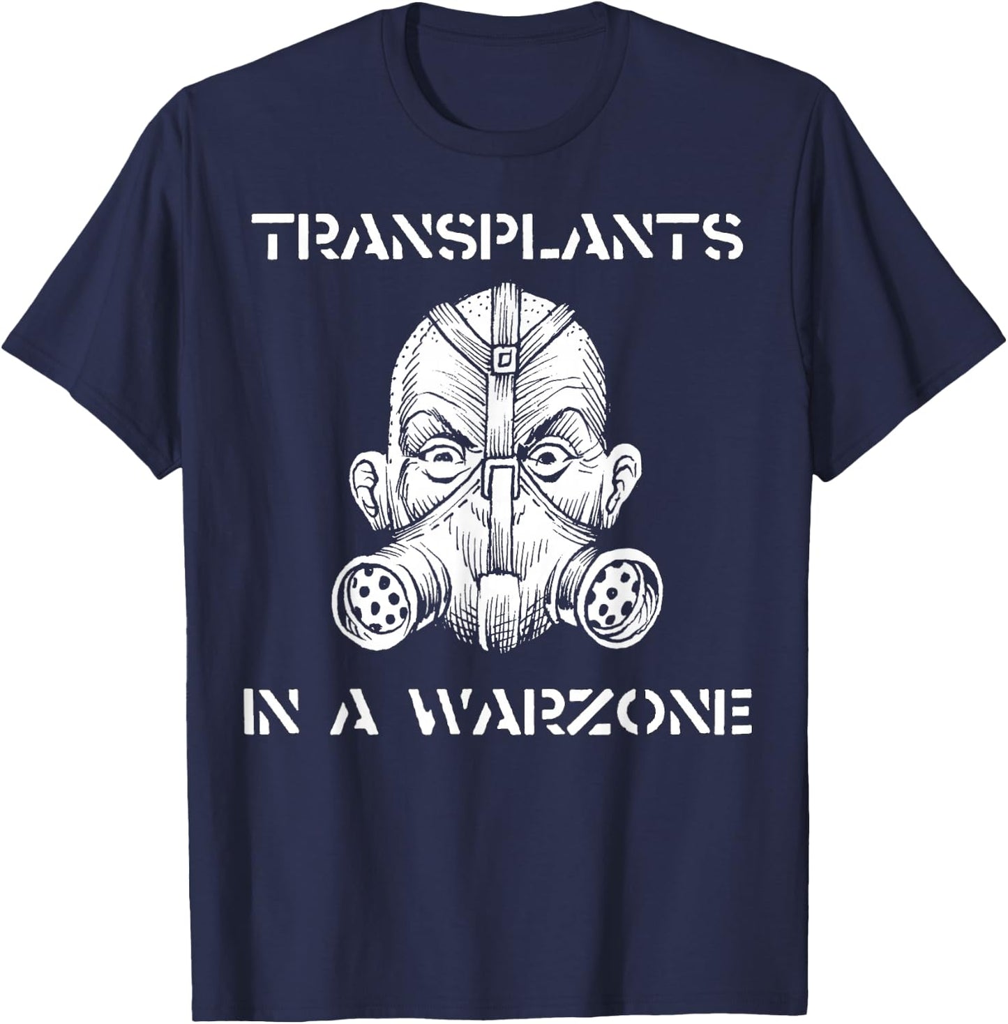 Transplants - In a Warzone - Official Merchandise T-Shirt - T-Shirt | Navy