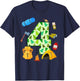 4th Birthday Camping Theme 4 Year Old Birthday Kids T-Shirt - T-Shirt | Navy