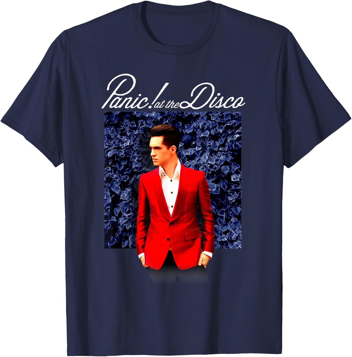 Panic! At The Disco - Blue Wall T-Shirt - T-Shirt | Navy