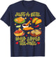Just A Girl Who Loves Tex-Mex Funny Mexican Humor T-Shirt - T-Shirt | Navy