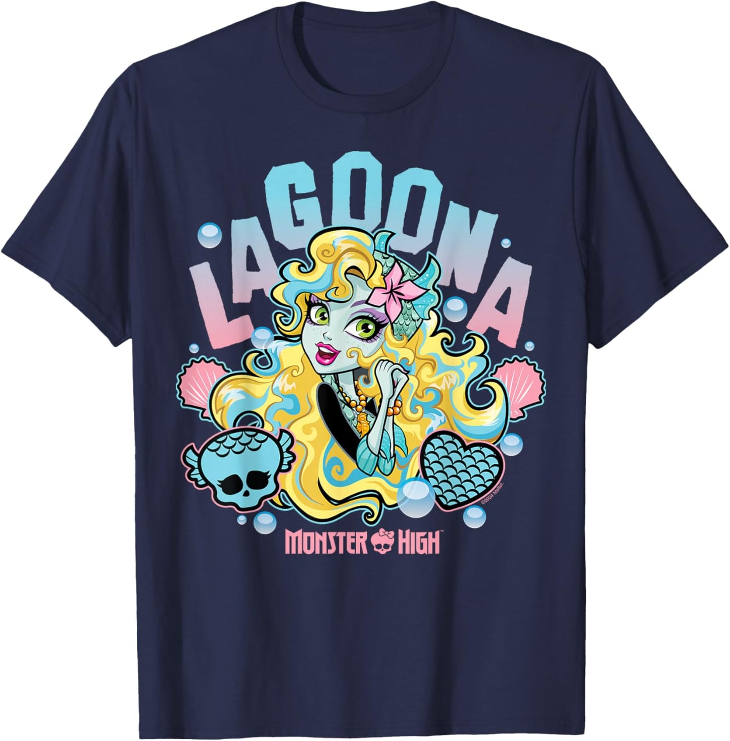 Monster High - Lagoona T-Shirt - T-Shirt | Navy