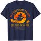 On The Dark Desert Highway Witch Riding Broom Night Hippies T-Shirt - T-Shirt | Navy