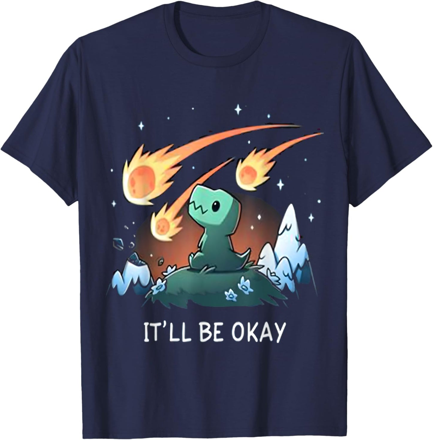 Love dinosaur Women dinosaur Lovers for kids girl women T-Shirt - T-Shirt | Navy