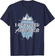 I Survived Antarctica Continent Expedition Antarctica T-Shirt - T-Shirt | Navy