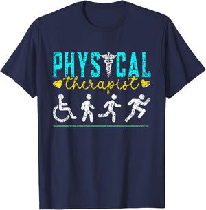 Physiotherapist Physio Physiotherapy Profession Physiotherapist T-Shirt - T-Shirt | Navy