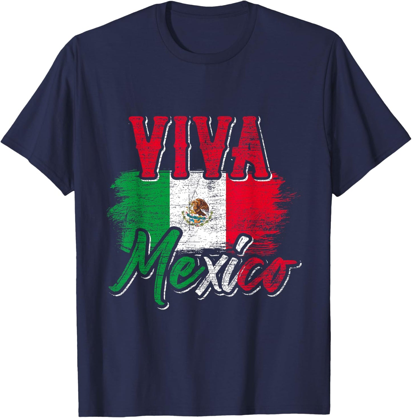 Viva Mexico T-Shirt - T-Shirt | Navy