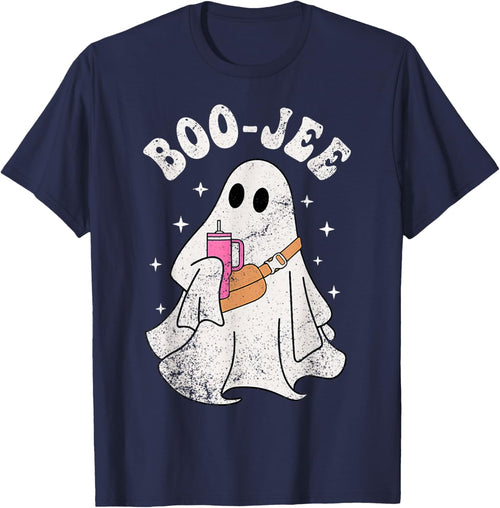 Spooky Season Cute Ghost Halloween Costume Boujee Boo Jee