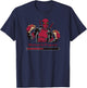 Marvel Deadpool Workout in Progress Tacos T-Shirt - T-Shirt | Navy