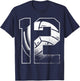12th Birthday Boy Volleyball Player Volleyball 12 Years Old T-Shirt - T-Shirt | Navy