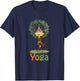 Kids Toddler Yoga Yogini The Tree Vrikshasana T-Shirt - T-Shirt | Navy