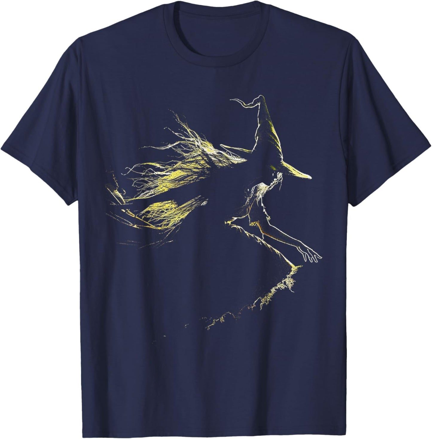 Witch Costume Halloween Spooky Art Witch T-Shirt - T-Shirt | Navy