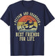 Peepaw and Grandson Best Friends for Life Funny Peepaw T-Shirt - T-Shirt | Navy