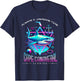 Cape Canaveral FL Shark Retro 80s Funny Souvenir T-Shirt - T-Shirt | Navy