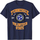 Vintage Tennessee Volunteer State Tri Star Flag T-Shirt - T-Shirt | Navy