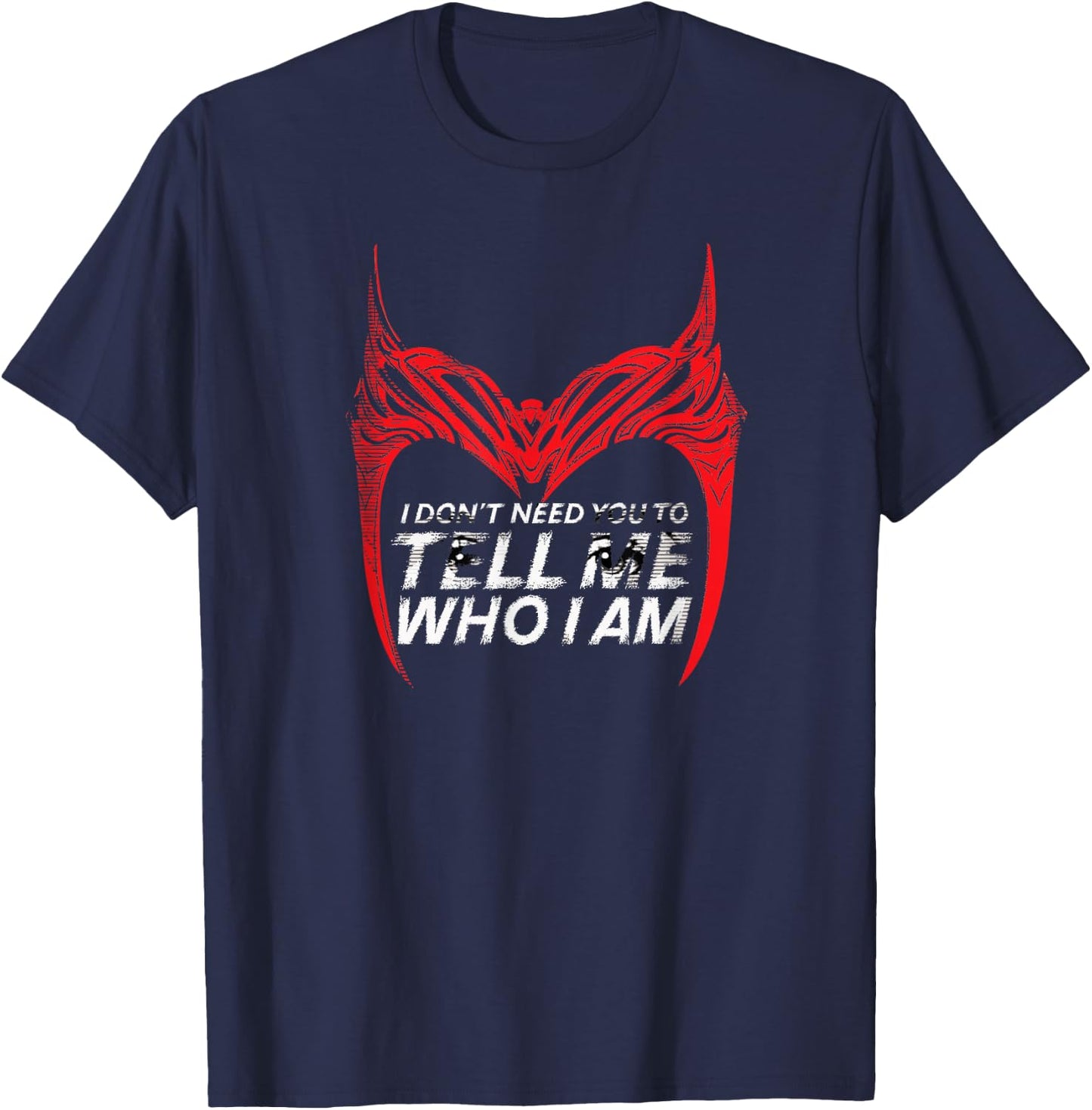Marvel WandaVision Scarlet Witch Quote T-Shirt - T-Shirt | Navy