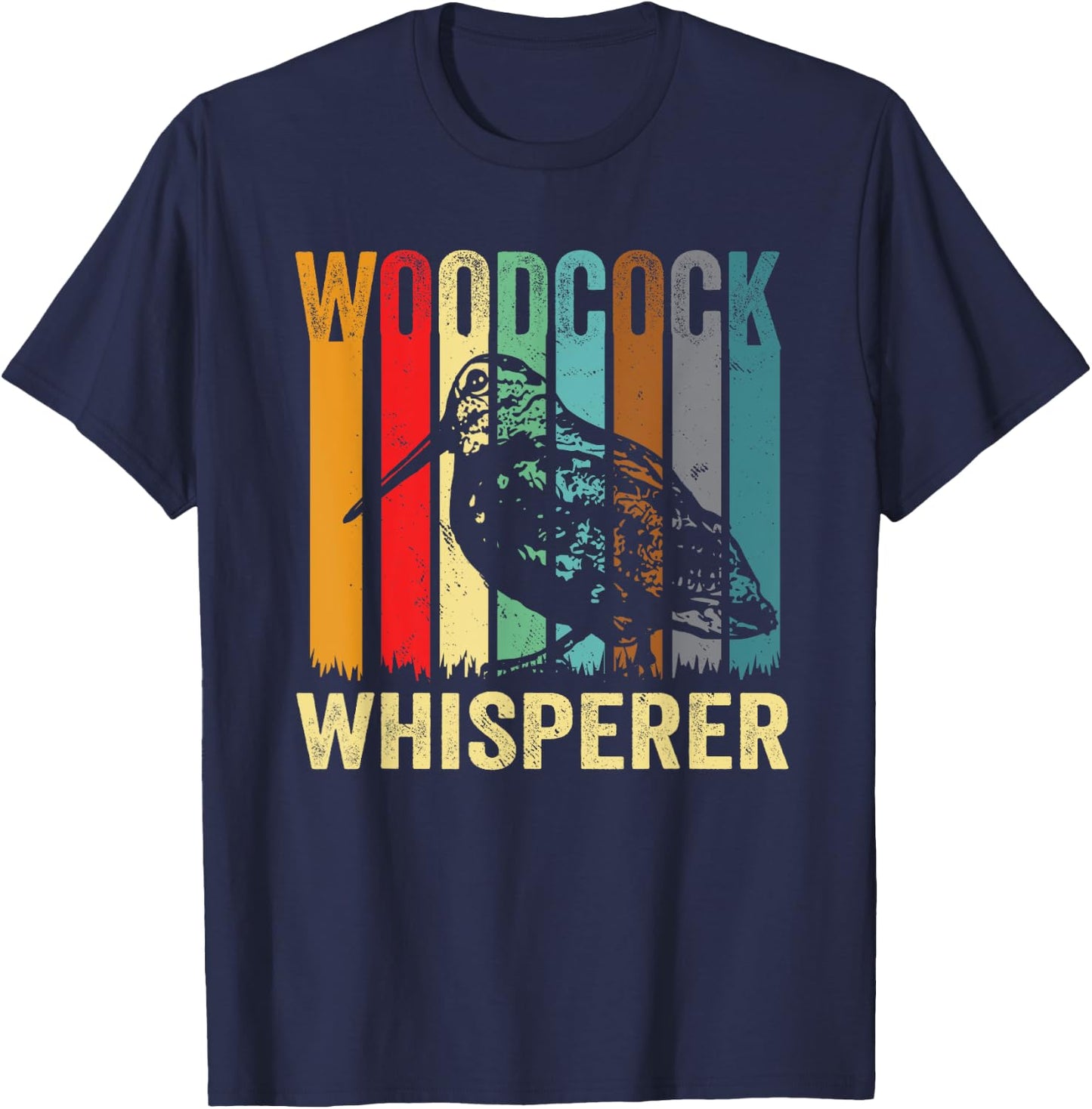 Love Woodcock Hunter Timberdoodle Bogsucker Hokumpoke Gifts T-Shirt - T-Shirt | Navy