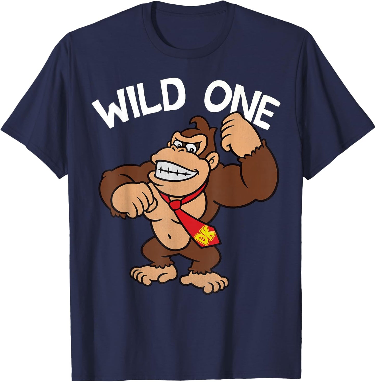 Super Mario Donkey Kong Wild One T-Shirt - T-Shirt | Navy
