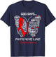Butterfly Faith Hope Love Vasculitis Awareness Gifts T-Shirt - T-Shirt | Navy
