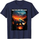 Take The Long Way Home bear hiking camping mountains T-Shirt - T-Shirt | Navy