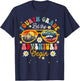 Let The 4th Grade Adventure Begin Fourth Grade Teacher T-Shirt - T-Shirt | Navy