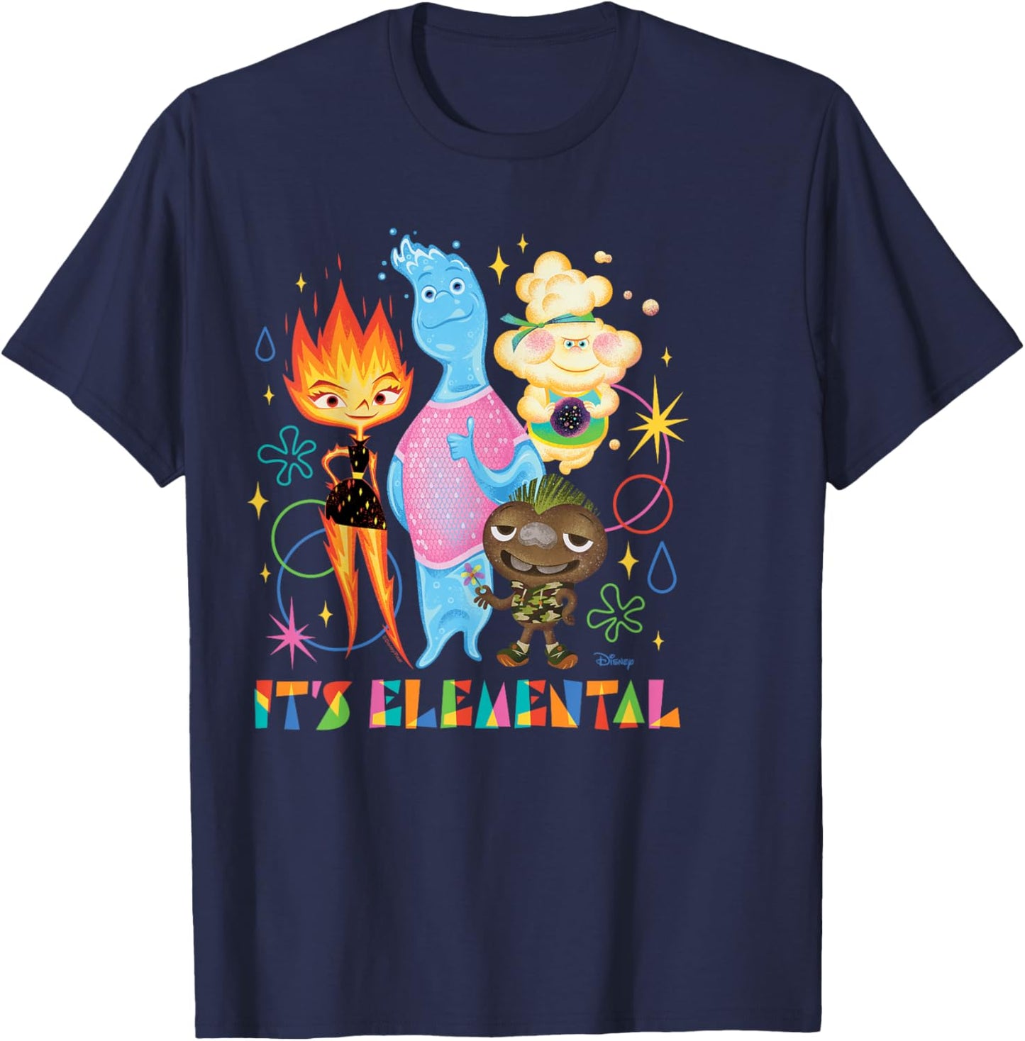 Elemental - Its Elemental T-Shirt - T-Shirt | Navy