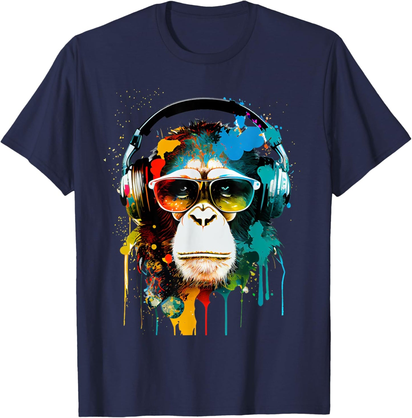 Monkey Monkey T-Shirt - T-Shirt | Navy