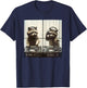 DJ Raccoon Vinyl Turntables 90s EDM Music Raccoon DJ T-Shirt - T-Shirt | Navy