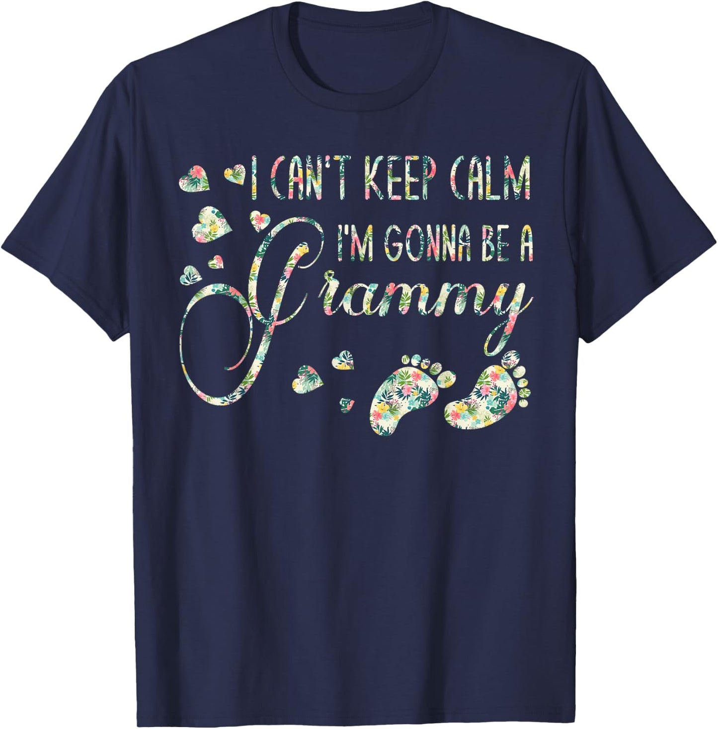 I Can't Keep Calm I'm Gonna Be a Grammy T-Shirt - T-Shirt | Navy