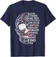 Blood stains are red ultraviolet lights are blue T-Shirt - T-Shirt | Navy